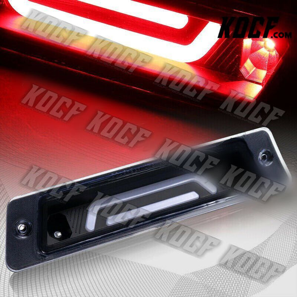 For 1987-1993 Ford Mustang Black LED BAR 3RD Third Brake Stop Tail Light Lamp - KOCF.com - Car Parts