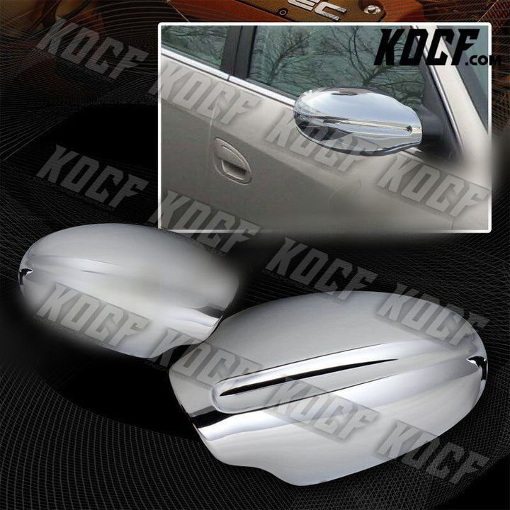 For Nissan Altima SL/SE 4-DR Mirror Chrome ABS Plastic Side Mirror Cover LH+RH - KOCF.com - Car Parts