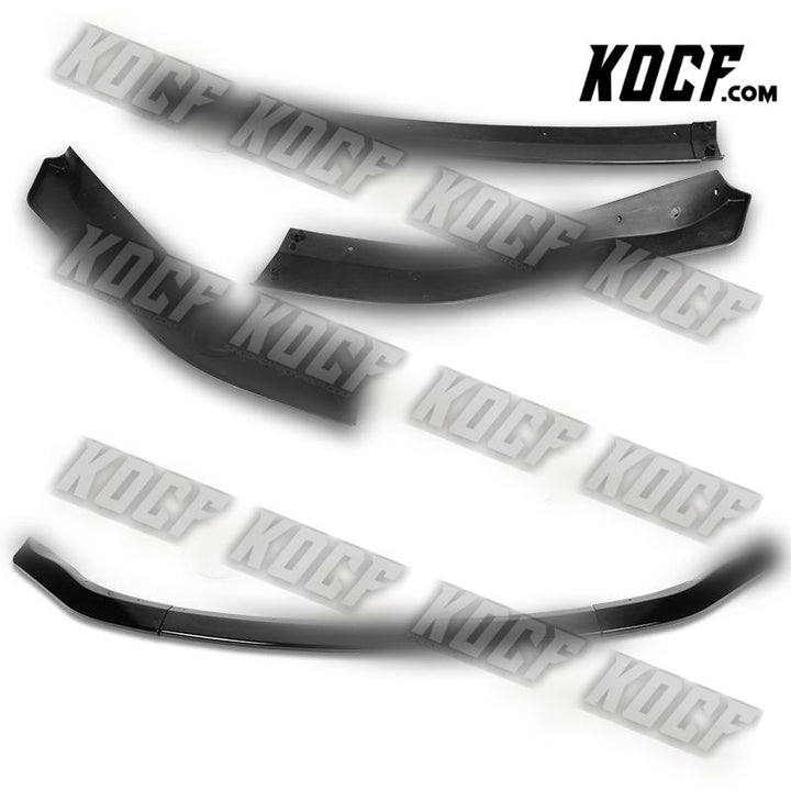 For 2003-2005 Nissan 350Z Z33 CT-Style Painted BLK Front Bumper Spoiler Lip Kit - KOCF.com - Car Parts