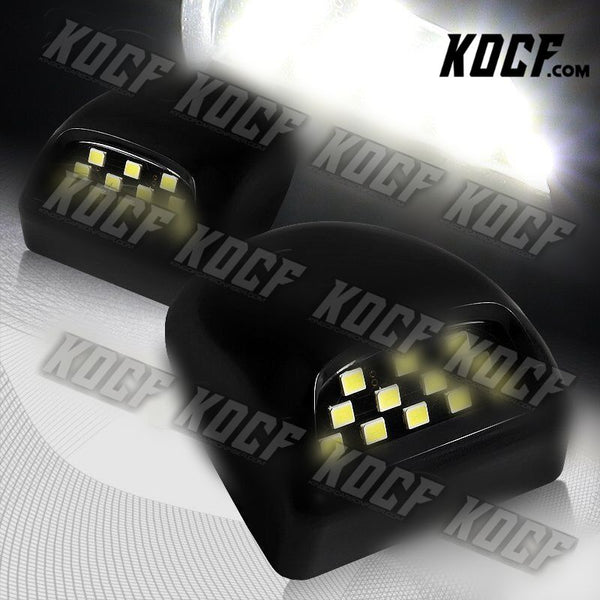 For Chevy Tahoe Suburban 1500 2500 White SMD LED 6000K License Plate Lights 2pcs - KOCF.com - Car Parts