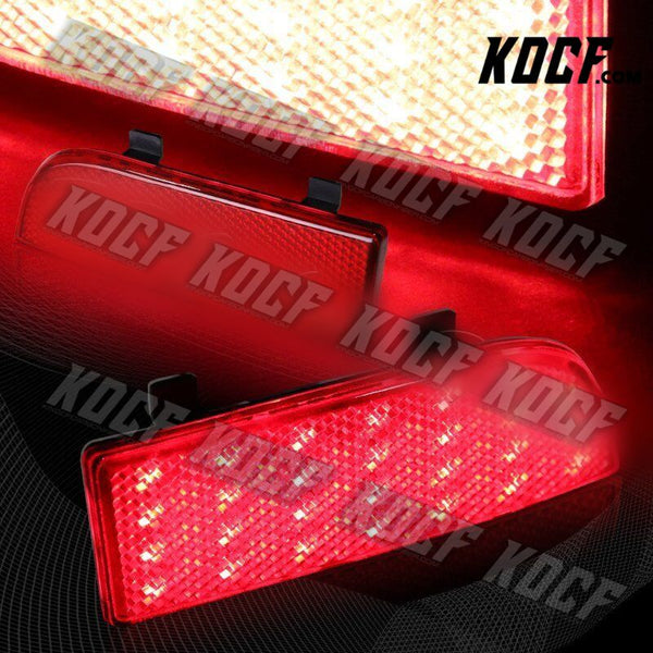 For Mercedes-Benz Viano/Vito W639 Red Lens LED Rear Bumper Reflector Brake Light - KOCF.com - Car Parts