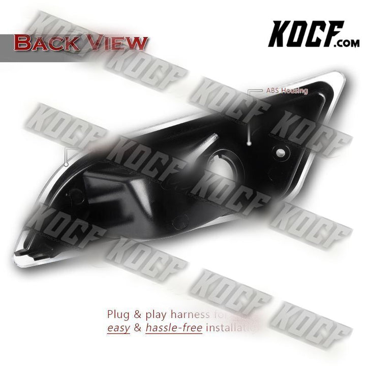 For 2010-2013 Mercedes W212 E-Class Clear Lens Turn Signal Side Marker Lights - KOCF.com - Car Parts