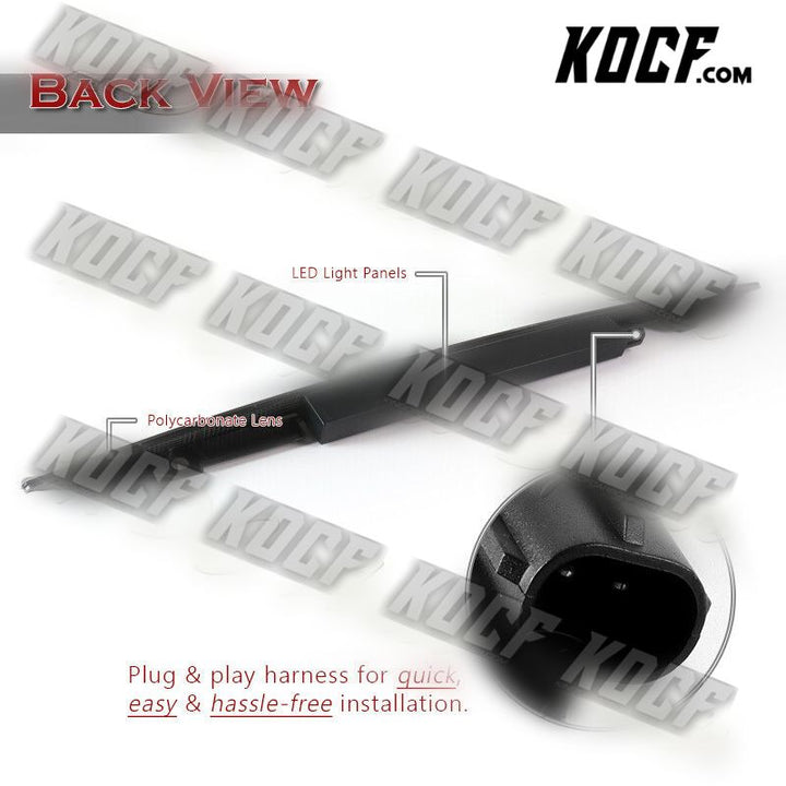 For 1997-2004 Porsche Boxster 986 High Mount LED Smoke Len 3RD Third Brake Light - KOCF.com - Car Parts