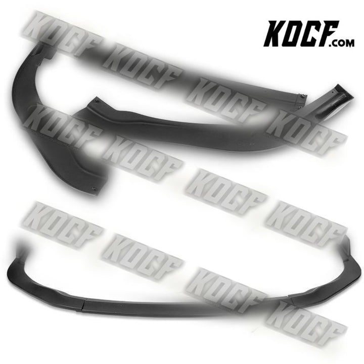 For 2016-2018 Lexus ES300H ES350 Matt Black Front Bumper Body Kit Spoiler Lip - KOCF.com - Car Parts