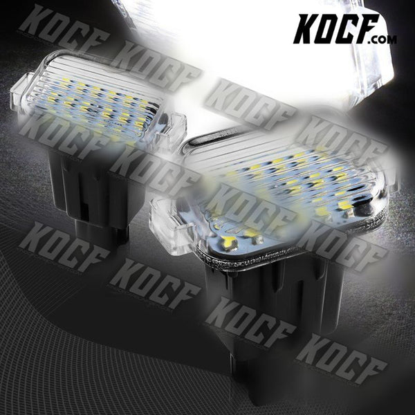 For 2014-2020 Mazda 6 Bright White 18-SMD LED License Plate Lights Lamps Pair - KOCF.com - Car Parts