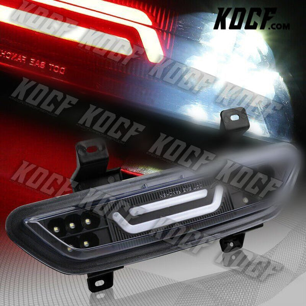 For 15-18 Ford Mustang Black Housing LED BAR 3RD Third Brake Reverse Light Lamp