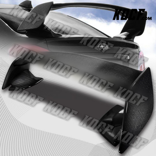 For 2015-2021 Subaru WRX STi Full Real Carbon Fiber Rear Trunk Spoiler Wing - KOCF.com - Car Parts