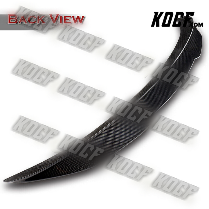 For 2006-2011 BMW E90 3-Series Sedan PSM-Style Carbon Fiber Trunk Spoiler Wing - KOCF.com - Car Parts