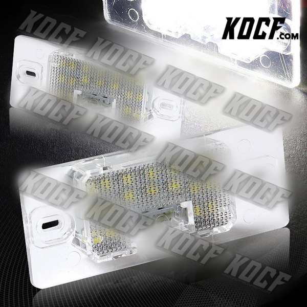 For 2003-2010 Porsche Cayenne 6000K 18-SMD White LED License Plate Lights Lamps - KOCF.com - Car Parts