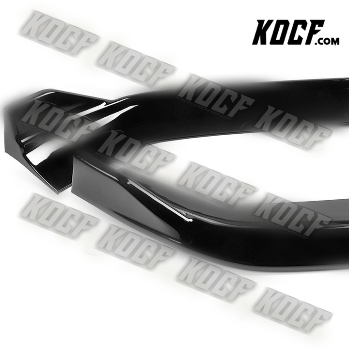 For 2013-2016 Audi A4 Quattro S4 Painted Black Front Bumper Splitter Spoiler Lip - KOCF.com - Car Parts