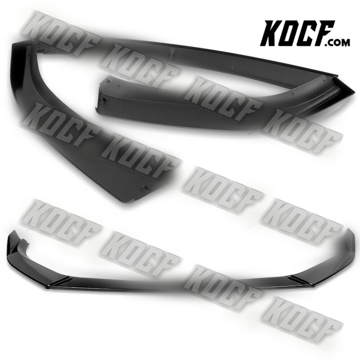 For 2016-2019 Volkswagen Passat Painted Black Front Bumper Splitter Spoiler Lip - KOCF.com - Car Parts