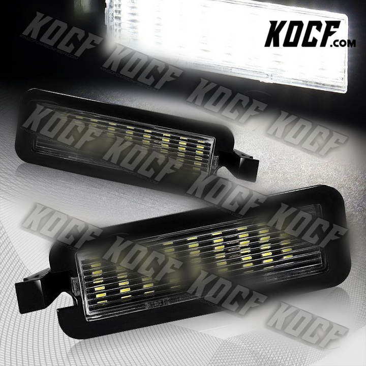 For 2015-2020 Dodge Charger/Challenger White LED 6000K License Plate Lights 2pcs - KOCF.com - Car Parts