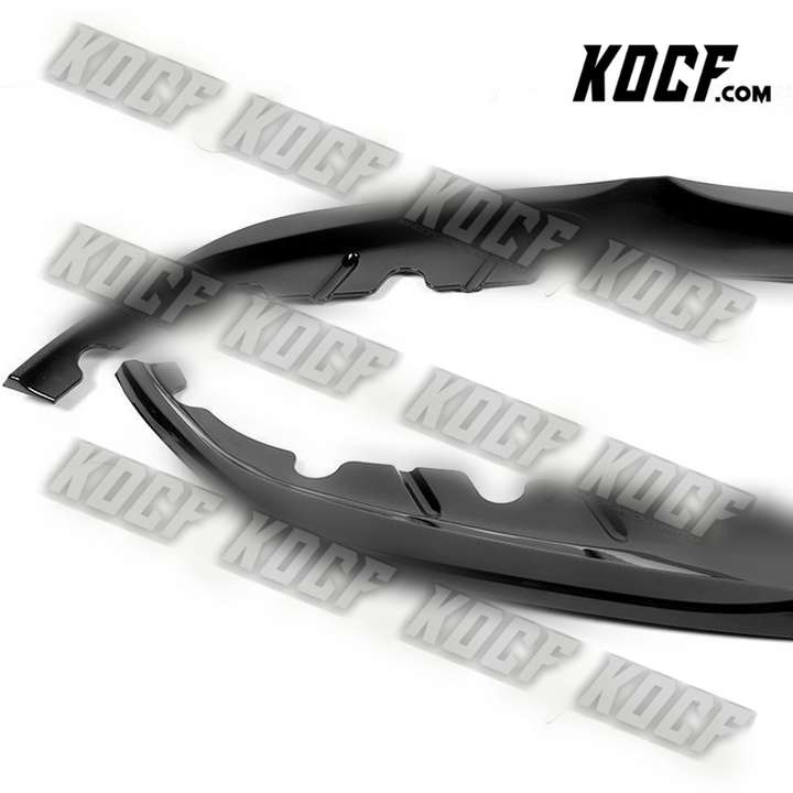 For 2017-2020 BMW 5-Series G30 M-Sport Painted Black Front Bumper Spoiler Lip - KOCF.com - Car Parts