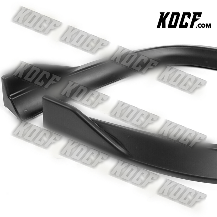 For 2011-2014 Dodge Avenger STP-Style Matt Black Front Bumper Body Spoiler Lip - KOCF.com - Car Parts