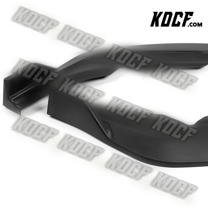 For 2021-2022 Toyota Sienna LE XLE MP-Style Matt Black Front Bumper Spoiler Lip - KOCF.com - Car Parts