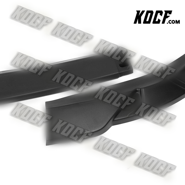 For 2013-2015 Lexus ES350 ES300h Matt Black Front Bumper Splitter Spoiler Lip - KOCF.com - Car Parts