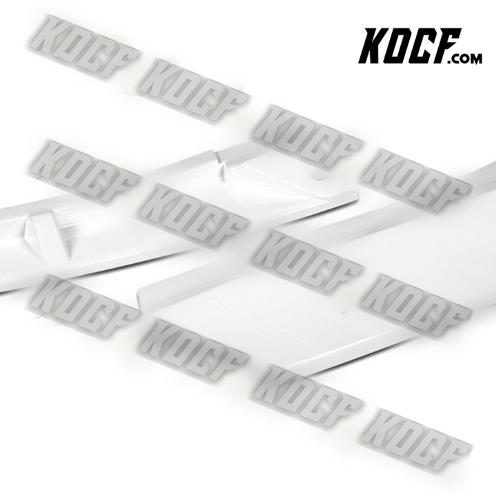 For 2006-2008 Lexus IS250 IS350 STP-Style Painted White Front Bumper Spoiler Lip - KOCF.com - Car Parts