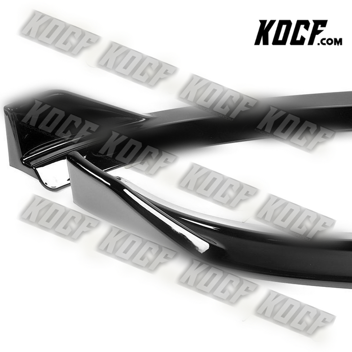 For 2011-2014 Volkswagen Jetta Painted Black Front Bumper Splitter Spoiler Lip - KOCF.com - Car Parts