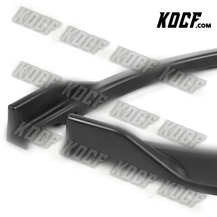 For 11-13 Kia Optima SX STP-Style Matt Black Front Bumper Splitter Spoiler Lip - KOCF.com - Car Parts