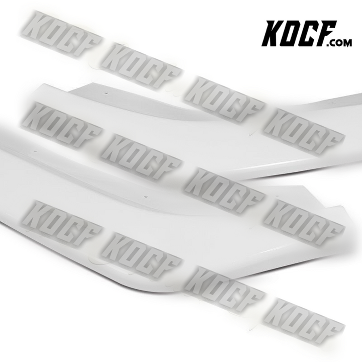 For 13-16 Scion FR-S/Toyota 86 CS-Style Painted White Front Bumper Splitter Lip - KOCF.com - Car Parts