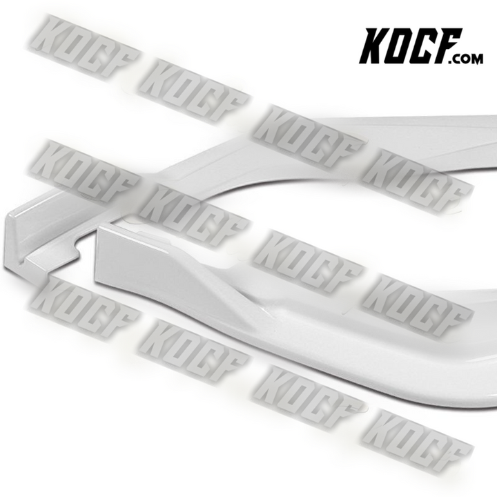 For 2020-2021 Toyota Corolla XSE SE Painted White Front Bumper Body Spoiler Lip - KOCF.com - Car Parts