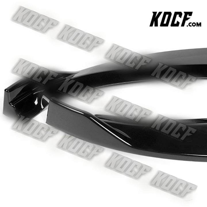 For 12-16 Tesla Model S Painted Black Front Bumper Body Kit Splitter Spoiler Lip - KOCF.com - Car Parts