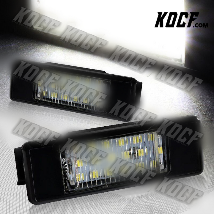 For Infiniti Q50/Nissan Armada/Juke/Rogue Xenon White LED License Plate Lights - KOCF.com - Car Parts