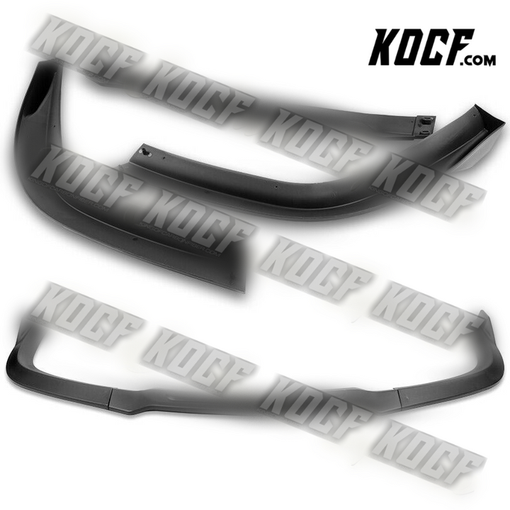 For 2011-2014 Dodge Avenger STP-Style Matt Black Front Bumper Body Spoiler Lip - KOCF.com - Car Parts