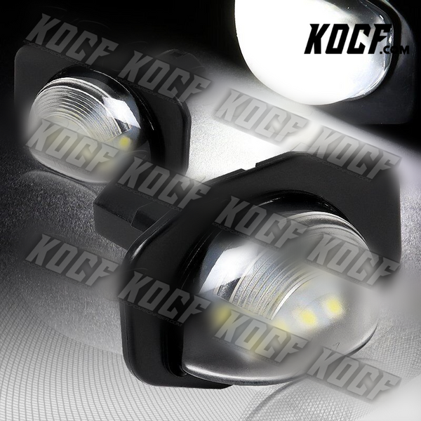 For Scion xB/xD/Toyota Corolla/Sienna 18-SMD White LED License Plate Lights Lamp - KOCF.com - Car Parts