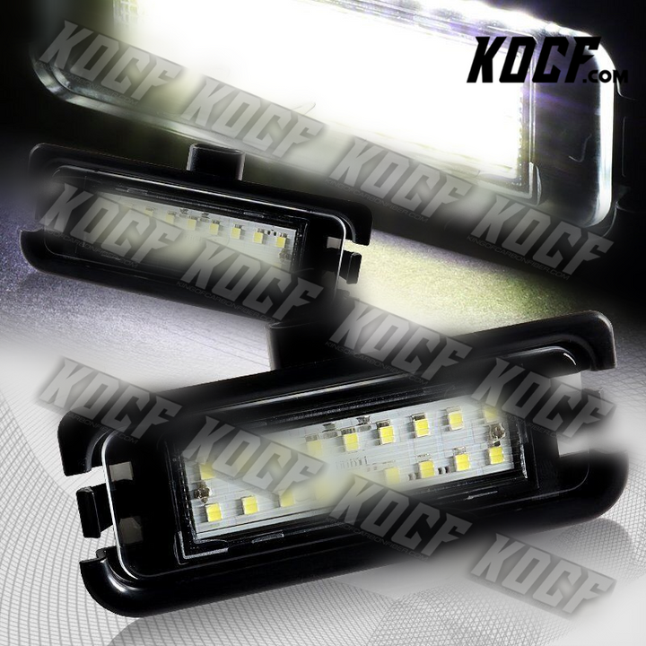 For 2015-2021 Ford Mustang Xenon White 18-SMD LED 6000K License Plate Lights - KOCF.com - Car Parts