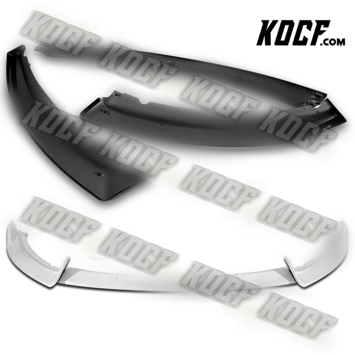 For 2012-2014 Ford Focus ST MK3 GT-Style Painted White Front Bumper Spoiler Lip - KOCF.com - Car Parts