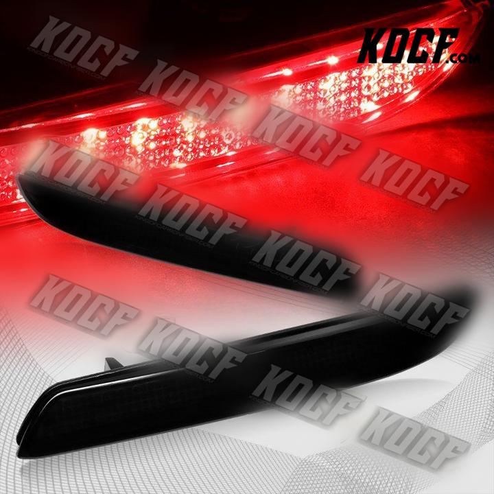 For 2011-2014 Honda CR-Z/CR-V JDM Red Lens LED Bumper Backup Brake Lights Lamp - KOCF.com - Car Parts