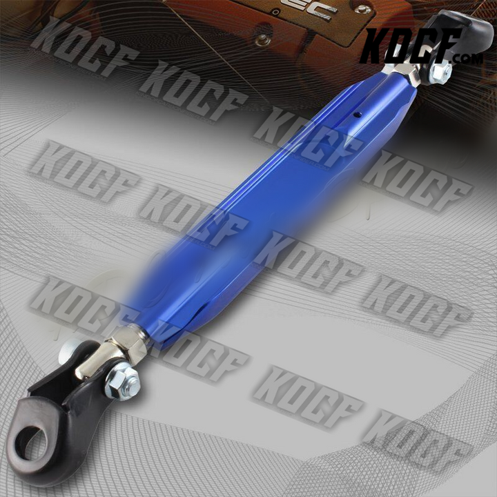 For 2001-2005 Honda Civic Blue CNC Aluminum Rear Lower Strut Bar Brace Tie Bar - KOCF.com - Car Parts