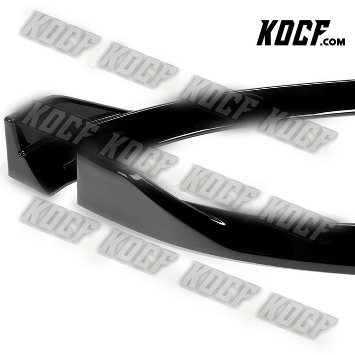 For 2013-2016 Audi A5 Painted Black Front Bumper Body Kit Spoiler Splitter Lip - KOCF.com - Car Parts