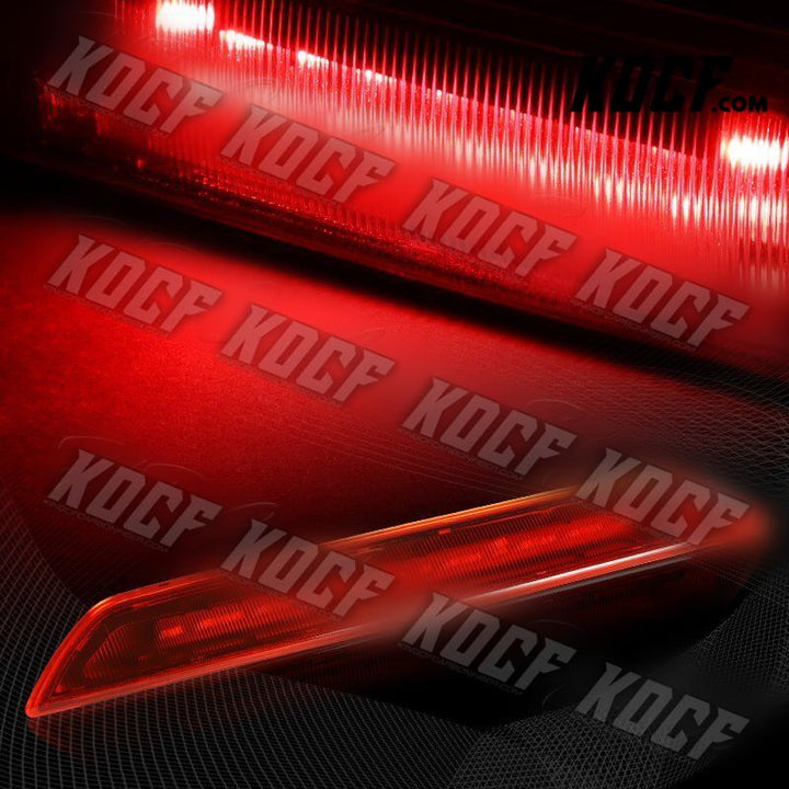 For 2015-2020 Ford Transit High Mount LED Red Lens 3RD Third Brake Stop Light - KOCF.com - Car Parts