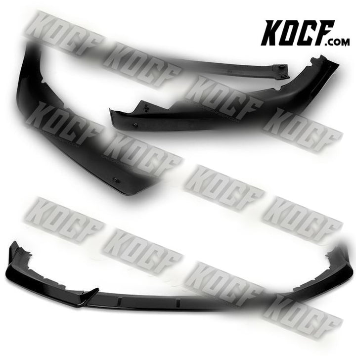 For 2016-2018 Nissan Altima 4DR Painted Black Front Bumper Splitter Spoiler Lip - KOCF.com - Car Parts