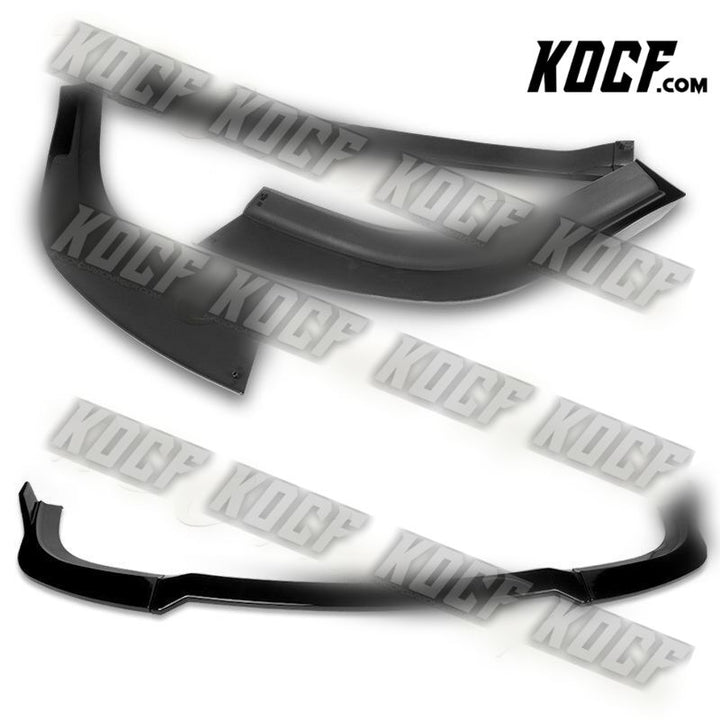 For 2012-2014 Chrysler 300 SRT8 Painted Black Front Bumper Splitter Spoiler Lip - KOCF.com - Car Parts