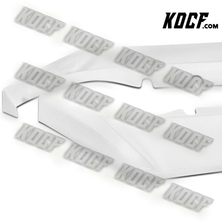 For 2016-2022 Chevy Camaro 1LE-Style Painted White Front Bumper Body Spoiler Lip - KOCF.com - Car Parts