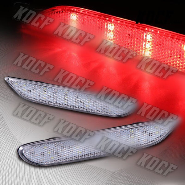 For Infiniti Q50 Q60 Q70 QX30 QX80 Clear Lens LED Rear Bumper Stop Brake Lights - KOCF.com - Car Parts