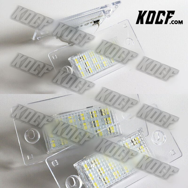 For 1999-2001 Audi A4 S4 Avant Hatchback Xenon White LED License Plate Lights - KOCF.com - Car Parts