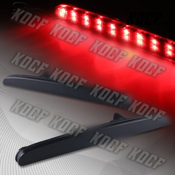 For 2017-2021 Honda Civic Hatchback/4DR LED Smoke Rear Bumper Reflector Lights - KOCF.com - Car Parts