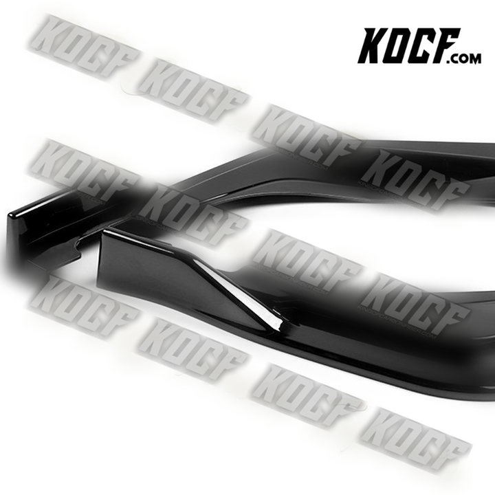 For 2019-2022 Toyota Corolla XSE SE Painted Black Front Bumper Body Spoiler Lip - KOCF.com - Car Parts