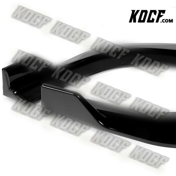 For 2012-2014 Chrysler 300 SRT8 Painted Black Front Bumper Splitter Spoiler Lip - KOCF.com - Car Parts