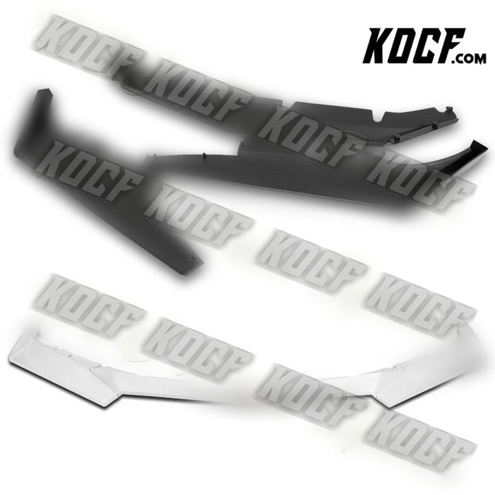 For 2016-2022 Chevy Camaro 1LE-Style Painted White Front Bumper Body Spoiler Lip - KOCF.com - Car Parts