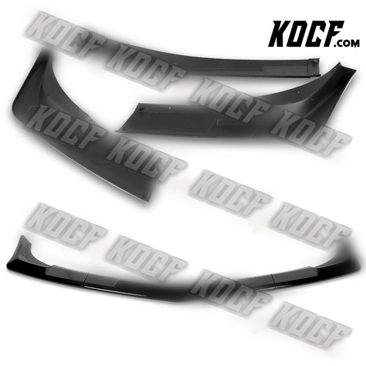 For 14-15 Chevy Camaro SS Z28 Painted Black Front Bumper Splitter Spoiler Lip - KOCF.com - Car Parts