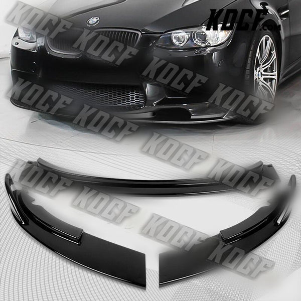 For 2008-2013 BMW E90 E92 E93 M3 Painted Black Front Bumper Splitter Spoiler Lip - KOCF.com - Car Parts