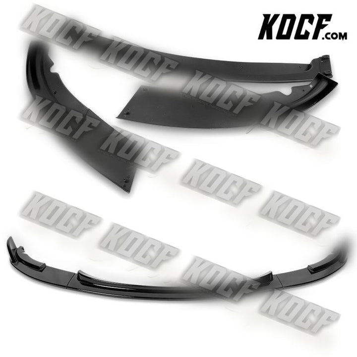 For 2008-2013 BMW E90 E92 E93 M3 Painted Black Front Bumper Splitter Spoiler Lip - KOCF.com - Car Parts