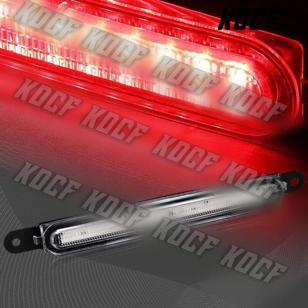 For 2008-2016 Mitsubishi Lancer EVO LED Clear Lens 3RD Brake Stop Light Lamp