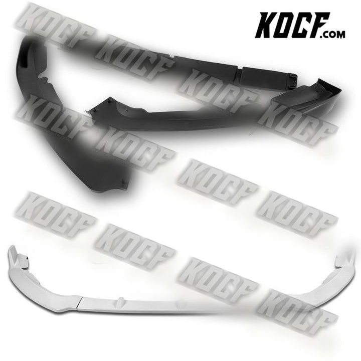 For 2019-2021 Ford Fusion Painted White Front Bumper Body Splitter Spoiler Lip - KOCF.com - Car Parts