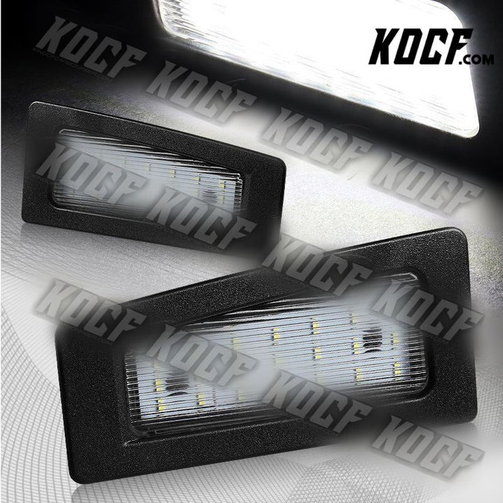 For Mazda CX-3/Mazda 3 Sedan Xenon White 18-SMD LED License Plate Lights Lamps - KOCF.com - Car Parts